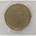 AUSTRALIA 2000 . ONE 1 DOLLAR COIN . ERROR . MULE . STRUCK ON TEN 10 CENTS